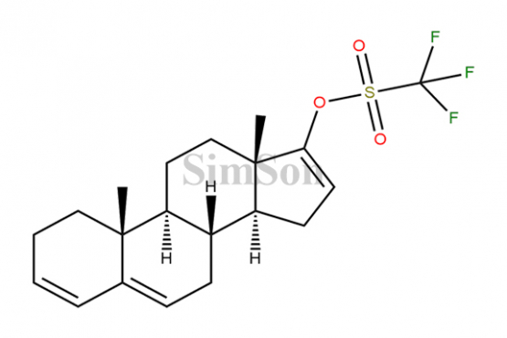Androsta-3,5,16-trien-17-ol trifluoromethanesulfonate