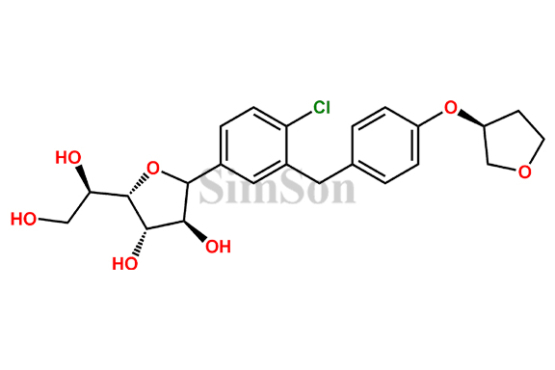 (3R,4R,5S)-2-(4-Chloro-3-(4-(((S)-tetrahydrofuran-3-yl)oxy)benzyl)phenyl)-5-((R)-1,2-dihydroxyethyl)tetrahydrofuran-3,4-diol