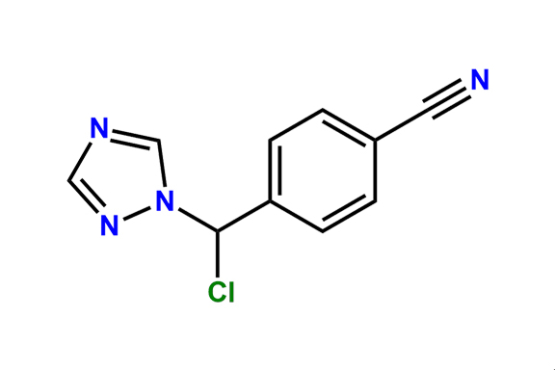 4-(Chloro-1H-1,2,4-triazol-1-ylmethyl)benzonitrile