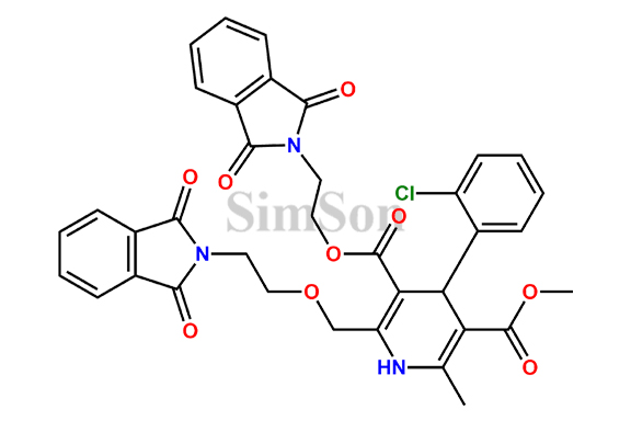 3-(2-(1,3-dioxoisoindolin-2-yl)ethyl) 5-methyl 4-(2-chlorophenyl)-2-((2-(1,3-dioxoisoindolin-2-yl)ethoxy)methyl)-6-methyl-1,4-dihydropyridine-3,5-dicarboxylate