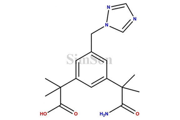Anastrozole Acid Amide