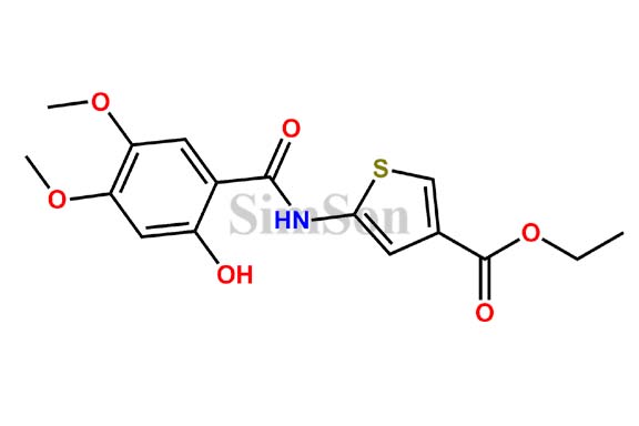 Ethyl-2-(2-hydroxy-4,5-dimethoxybenzamido)thiazole-4-carboxylate