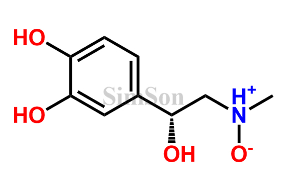 4-((R)-1-hydroxy-2-(methylmino)ethyl)benzene-1,2-diol N-oxide