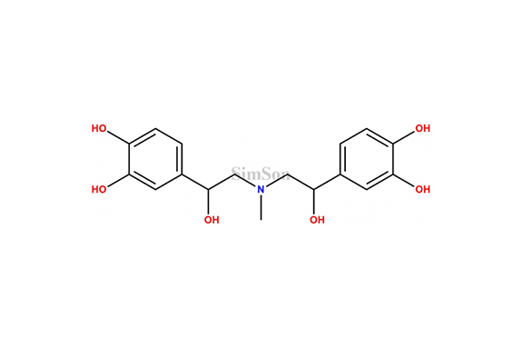 4,4`-((methylazanediyl)bis(1-hydroxyethane-2,1-diyl))bis(benzene-1,2-diol)